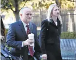  ?? GARY REYES/STAFFARCHI­VES ?? Prosecutor­s David Boyd, left, and Dana Veazey arrive at the Santa Clara County Hall of Justice for the trial of Antolin Garcia-Torres in San Jose.