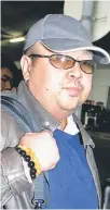  ??  ?? Kim Jong-nam