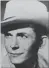  ??  ?? Hank Williams: Grand Old Opry favourite