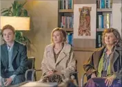  ?? George Nicholis The Weinstein Co. ?? THE TITLE refers to characters played by, from left, Elle Fanning, Naomi Watts and Susan Sarandon.