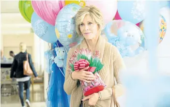  ??  ?? Jane Fonda stars in season 3 of Grace and Frankie