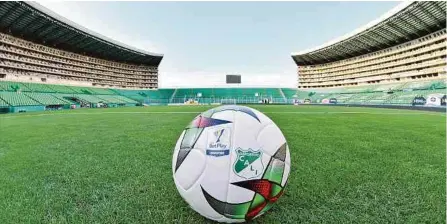  ?? NELSON RÍOS - DEPORTIVO CALI ?? En el estadio del Deportivo Cali, en Palmaseca, se han adelantado trabajos en su gramilla y otros espacios.