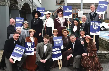  ?? Photo by Michelle Cooper Galvin ?? INTO Killarney Branch members Rory D’Arcy, Denis Coleman, Linda O’Donoghue, Eric O’Connor, Siobhan D’Arcy, Josephine Doncel, Ger Lynch, Sheila Goulding, Emer O’Shea (back) Denis O’Sullivan Secretary Killarney Branch INTO, Ursula Coffey, Lucy O’Mahony,...