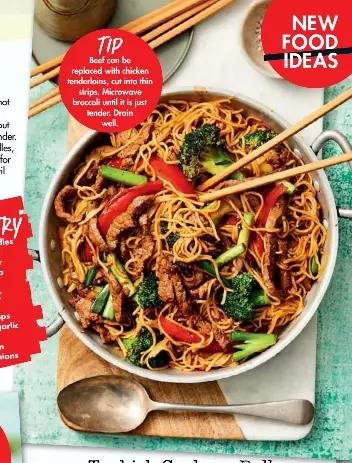 Pressreader New Idea 2018 10 15 Mongolian Beef Noodles