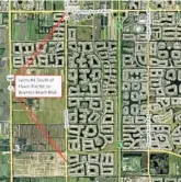  ?? PALM BEACH COUNTY ENGINEERIN­G DEPARTMENT ?? Palm Beach County is slated to begin constructi­on on expanding Lyons Road from Boynton Beach Blvd. to Flavor Pict Road in 2023.