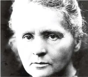  ?? ARKIVFOTO: NTB SCANPIX ?? MADAME MARIE CURIE: Fysiker som fikk Nobelprise­n i 1911.