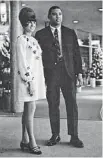  ??  ?? A reluctant Culp was crowned ASU homecoming king in 1967, along with queen Carolyn Grisz.