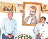  ??  ?? El presidente Andrés Manuel López Obrador difundió en redes su visita a Ayoxuxtla por el aniversari­o luctuoso de Emiliano Zapata.