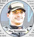  ?? ?? Max Verstappen.