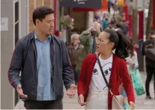  ??  ?? ON NOTICE: Randall Park and Ali Wong star in ‘Always Be My Maybe,’ directed by Nahnatchka Khan.