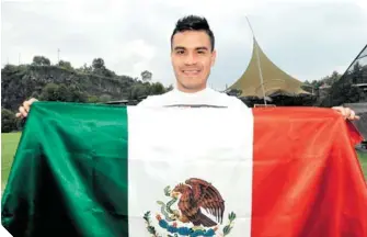  ?? FOTO: ALEJANDRO VILLA ?? Pablo Barrera también es mexicano hasta las cachas.