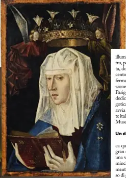  ?? ?? Vergine leggente, attribuito ad Antonello da Messina (circa 1460).