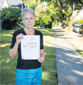  ?? FRANCIS GEORGIAN ?? Barbara Plumstead says a shortage of available salt prevented her from clearing the sidewalk in front of her home after a storm. She ended up pleading guilty on behalf of her landlord and paying a $250 fine.