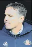  ??  ?? Sunderland manager Phil Parkinson.