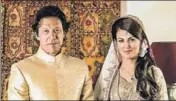  ?? EPA/FILE ?? Imran Khan with Reham Khan at his home in Islamabad.