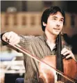  ?? Marco Borggreve ?? Cellist Jean-Guihen Queyras performed all six Bach suites.