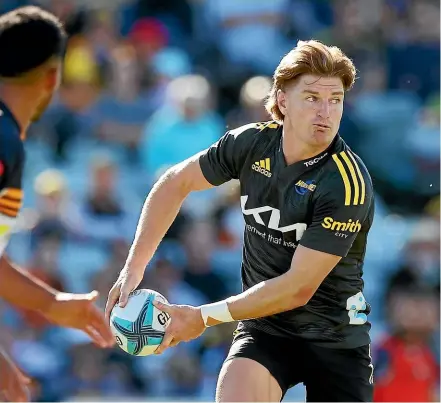  ?? GETTY IMAGES ?? Hurricanes star Jordie Barrett will line up at second-five against the Rebels at Sky Stadium.