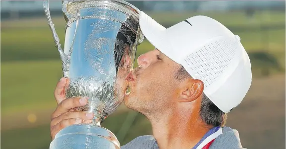  ?? CAROLYN KASTER/THE ASSOCIATED PRESS ?? American Brooks Koepka is the first player to win back-to-back U.S. Opens since Curtis Strange completed the feat in 1988 and ’89.