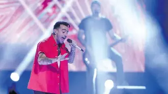  ?? THE CANADIAN PRESS ?? Jacob Hoggard and Hedley face multiple allegation­s of sexual misconduct.