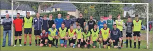  ?? Report and photo: Derek Black ?? Players pictured at the training game.