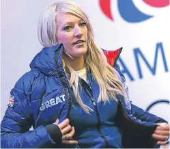  ?? Picture: Getty. ?? Elise Christie is Team GB’s top medal hope in South Korea.