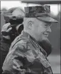  ?? DEPARTMENT OF DEFENSE/ NATIONAL ARCHIVES ?? Gen. Alfred M. Gray Jr., commandant of the Marine Corps, visits Parris Island, S.C., on Feb. 26, 1988.