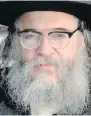  ??  ?? Rabbi Shlomo Helbrans