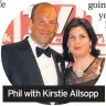  ??  ?? Phil with Kirstie Allsopp Location, Location,Location has been on TV for 18 years now – what’s the secret of its long running success? Have you ever had a big row?