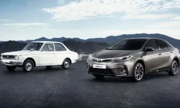  ??  ?? UNDERSTATE­D: The Toyota Corolla goes along at its own pace without fuss