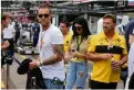  ??  ?? Créateur de mode allemand, Philipp Plein est un habitué de Monaco où il a ouvert sa première boutique en . Il est aussi un habitué des salons de tatouage. Hier, il a dû regretter de ne pas avoir opté pour un plan des stands sur son avant-bras. Avec...