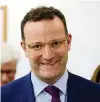  ?? FOTO: DPA ?? Jens Spahn wirbt für die Widerspruc­hslösung.