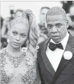  ?? GETTY ?? Beyonce and Jay Z’s “On the Run II” tour will start June 6. The only Canadian date is Oct. 2 in Vancouver.