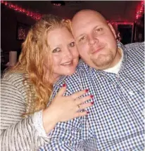  ?? Tyus. ANGELA HUTCHINS ?? Jeremiah Shane Fields, right, who died at Holston Valley Medical Center in 2019, is seen in an undated photo with his fiancee, Jennifer