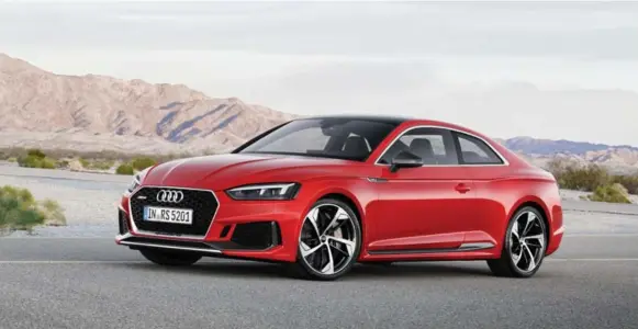  ?? AUDI ?? Audi has pulled the wraps off its new RS5 Coupe based on the latest A5/S5 platform, replacing the beloved naturally aspirated V8 with a 2.9L twin-turbo V6.