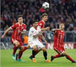  ?? FOTO PHOTO NEWS ?? Bayern stoot door na een droge 0-0.