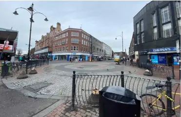  ?? Picture: Reading Borough Council ?? SHUT:
Target Junction is to be closed for works