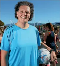  ??  ?? Netballer Janine Jordaan played through three ankle reconstruc­tions in three years.