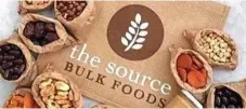  ?? PHOTO: CONTRIBUTE­D ?? The Source Bulk Foods has announced its Toowoomba location.