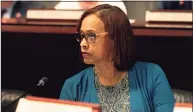  ?? Christian Abraham / Hearst Connecticu­t Media file photo ?? State Rep. Toni E. Walker, D-New Haven, attends a Judiciary Committee meeting in Hartford on April 3, 2018.