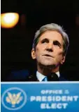  ?? Foto: Carolyn Kaster/ap, dpa ?? Der Mann für die künftige Klimapolit­ik: John Kerry.