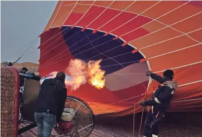Inside RAK'S hot air balloon that soars 500M over the UAE desert -  PressReader