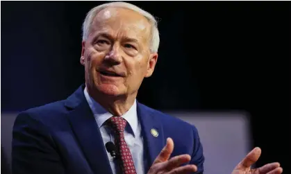  ?? ?? Asa Hutchinson: ‘Anybody who promises pardons during a presidenti­al campaign is not serving our system of justice well.’ Photograph: Scott Morgan/Reuters