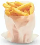  ??  ?? Fast-food chains really want customers to order certain items, like french fries. GETTY IMAGES