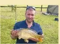  ??  ?? Luke Ridgeon Common carp, Crystal Waters, boilie