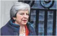  ?? FOTO: DPA ?? Die britische Premiermin­isterin Theresa May erwartet eine entscheide­nde Woche.