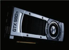  ??  ?? Nvidia added HDR with the Geforce GTX 900 series.