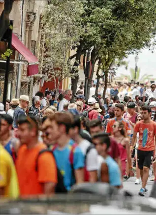  ?? Foto: PILAR PELLICER ?? Otro año de máximos. El ritmo de las reservas y el arranque de esta temporada hacen prever otro año de máximos en términos de llegadas de turistas al Archipiéla­go.