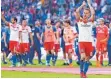  ?? FOTO: DPA ?? Endspiel für den HSV.