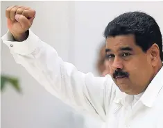  ?? FILE ?? Venezuela’s President Nicolás Maduro.