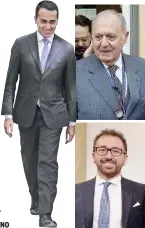  ??  ?? Nel Salvimaio In senso orario: Savona, Bongiorno, Moavero, Giorgetti, Costa e Bonafede